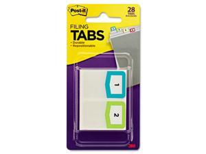 Post-It 686-NMBR Preprinted File Tabs, 1 .75 x 1.5, Numbers 1-12, 28-Pack Post-It 686-NMBR Preprinted File Tabs, 1 .75 x 1.5, Numbers 1-12, 28-Pack