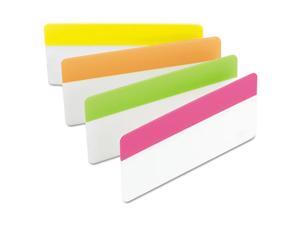 Post-It 686-PLOY3IN Durable File Tabs, 3 x 1.5, Bright Colors, 24-Pack Post-It 686-PLOY3IN Durable File Tabs, 3 x 1.5, Bright Colors, 24-Pack