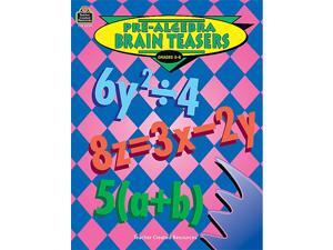 Teacher Created Resources 2039 Pre-Algebra Brain Teasers Teacher Created Resources 2039 Pre-Algebra Brain Teasers