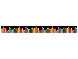 Teacher Created Resources 4060 Colored Pencils Straight Border Trim from Susan Winget Teacher Created Resources 4060 Colored Pencils Straight Border Trim from Susan Winget