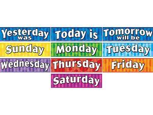 Teacher Created Resources 4491 Days of the Week Headliners Teacher Created Resources 4491 Days of the Week Headliners
