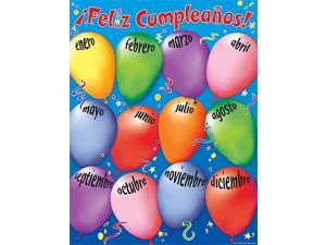 Teacher Created Resources 7691 Happy Birthday Spanish Chart Teacher Created Resources 7691 Happy Birthday Spanish Chart