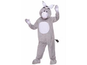 Forum Novelties 214474 Donkey Plush Adult Costume - Gray - Standard Forum Novelties 214474 Donkey Plush Adult Costume - Gray - Standard