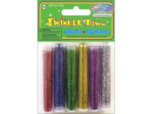American Classics Corp 491939 Glitter Tube Assortment 3 Grams 6-Pkg-Silver-Gold-Purple-Red-Blue-Green American Classics Corp 491939 Glitter Tube Assortment 3 Grams 6-Pkg-Silver-Gold-Purple-Red-Blue-Green
