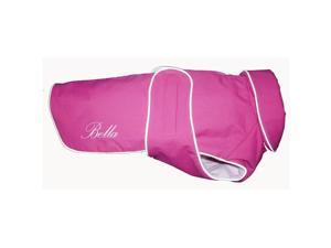 A Pets World 08192922-20 Weatherproof Fleece Lined Dog coat Dark Pink A Pets World 08192922-20 Weatherproof Fleece Lined Dog coat Dark Pink