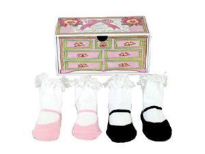 Dimples 649241849261 Tea Party Two Pairs Mary Jane Socks Dimples 649241849261 Tea Party Two Pairs Mary Jane Socks
