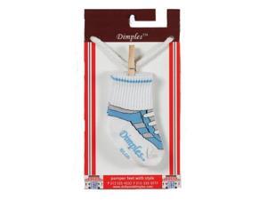 Dimples 689076847766 Gym Shoe Socks - Light Blue Dimples 689076847766 Gym Shoe Socks - Light Blue