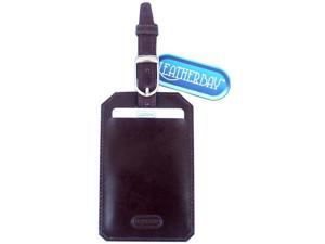 Leatherbay 13103 Leather Luggage Tag, Burgundy Leatherbay 13103 Leather Luggage Tag, Burgundy