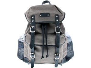 Leatherbay 80115 Padua - Leatherbay Day Backpack, Grey-Black Leatherbay 80115 Padua - Leatherbay Day Backpack, Grey-Black