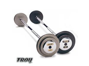 Troy Barbell HFB-080C Pro-Style Commercial Grade Gray Pro-Style Curl Barbell - 80 Pounds Troy Barbell HFB-080C Pro-Style Commercial Grade Gray Pro-Style Curl Barbell - 80 Pounds