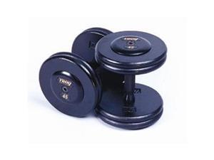 Troy Barbell PFDC-020R One Pair Pro-Style Fix Dumbbells With Contoured Handles - 20 Pounds Each - Sold as Pairs Troy Barbell PFDC-020R One Pair Pro-Style Fix Dumbbells With Contoured Handles - 20 Pounds Each - Sold as Pairs