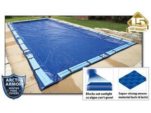 Arctic Armor WC968 15 Year 24' x 40' Rectangle In Ground Swimming Pool Winter Covers Arctic Armor WC968 15 Year 24' x 40' Rectangle In Ground Swimming Pool Winter Covers