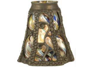 Meyda 22130 Victorian Floral Art Glass Gothic - Ivy Lantern Shade Meyda 22130 Victorian Floral Art Glass Gothic - Ivy Lantern Shade