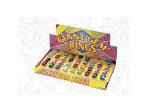 Franco American Novelty 30044 Jumbo Ring - Assorted Colors Franco American Novelty 30044 Jumbo Ring - Assorted Colors