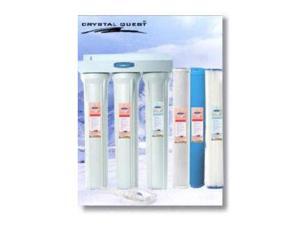 Crystal Quest CQE-WH-01103 Whole House Triple 20 in. x 2.5 in. Water Filter System Crystal Quest CQE-WH-01103 Whole House Triple 20 in. x 2.5 in. Water Filter System