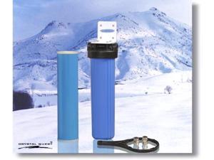 Crystal Quest CQE-WH-01107 Whole House Single 20 in. x 5.0 in. Water Filter System Crystal Quest CQE-WH-01107 Whole House Single 20 in. x 5.0 in. Water Filter System