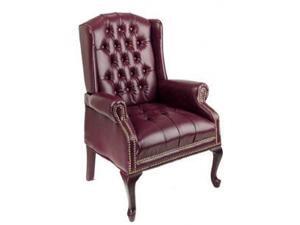 Office Star TEX234-JT4 Traditional Queen Anne Style Chair- Mahogany - Wood Office Star TEX234-JT4 Traditional Queen Anne Style Chair- Mahogany - Wood