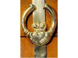 Mayer Mill Brass - WRH-1 - Claddagh Wreath Hanger Mayer Mill Brass - WRH-1 - Claddagh Wreath Hanger