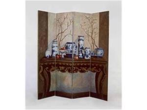 Wayborn Furniture 1297 Display Of Vase Screen Wayborn Furniture 1297 Display Of Vase Screen