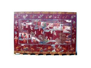Wayborn Furniture 1808 Court Scene Screen Wayborn Furniture 1808 Court Scene Screen