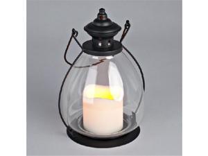 Gerson Company 37812 6.75 x 9.5 metal & glass sch. house Lantern timer - Pack of 4 Gerson Company 37812 6.75 x 9.5 metal & glass sch. house Lantern timer - Pack of 4