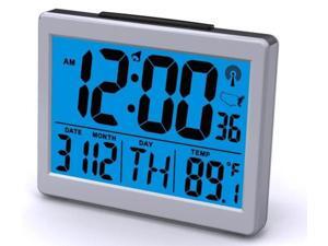 Sonnet Industries T-4652 Atomic Desk Clock with Bright Blue Light and 1.5 in. High numbers Sonnet Industries T-4652 Atomic Desk Clock with Bright Blue Light and 1.5 in. High numbers