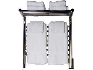 Amba Jeeves MSB-20 Jeeves M Shelf Straight Electric Towel Warmer in Brushed Amba Jeeves MSB-20 Jeeves M Shelf Straight Electric Towel Warmer in Brushed