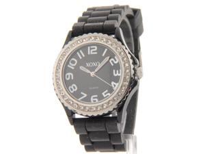 XOXO XO3251 Womens Rhinestone Accent Silver-Tone Rubber Hot Fashion Watch XOXO XO3251 Womens Rhinestone Accent Silver-Tone Rubber Hot Fashion Watch