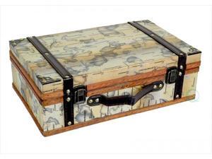Old World Map Suitcase Old World Map Suitcase