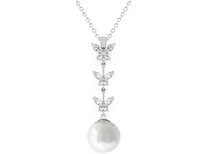 Butterfly Pearl Pendant - P20041R-C84 Butterfly Pearl Pendant - P20041R-C84