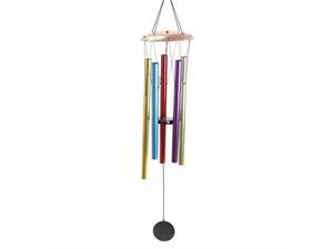 Exhart 40249 Medium 40 in. WindyWinds Multi-Color Wind Chime Exhart 40249 Medium 40 in. WindyWinds Multi-Color Wind Chime