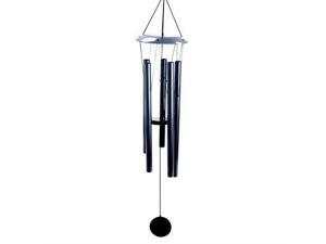 Exhart 40263 Large 55 in. WindyWinds Black Wind Chime Exhart 40263 Large 55 in. WindyWinds Black Wind Chime