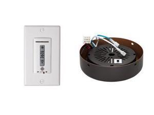Monte Carlo MCRC3RRB Hard-wired wall remote control, receiver, white-almond switch plates. ROMAN BRONZE receiver hub Monte Carlo MCRC3RRB Hard-wired wall remote control, receiver, white-almond switch plates. ROMAN BRONZE receiver hub