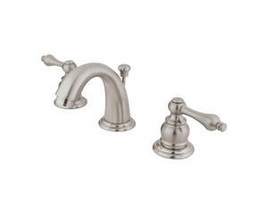 Kingston Brass KB918AL Two Handle 4 in. to 8 in. Mini Widespread Lavatory Faucet with Retail Pop-up Kingston Brass KB918AL Two Handle 4 in. to 8 in. Mini Widespread Lavatory Faucet with Retail Pop-up