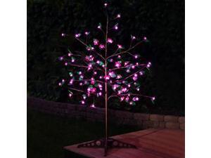 Exhart 53596 Anywhere Pink LED Tree - 75 LEDs with leaves Exhart 53596 Anywhere Pink LED Tree - 75 LEDs with leaves