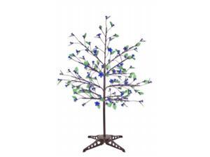 Exhart 53581 Anywhere Blue LED Tree - 90 LEDs with leaves Exhart 53581 Anywhere Blue LED Tree - 90 LEDs with leaves