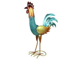 Exhart 53264 Small Metal Rooster with spring wings Exhart 53264 Small Metal Rooster with spring wings