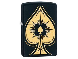 Zippo zippo28662 Zippo Spade Black Matte Windproof Lighter Zippo zippo28662 Zippo Spade Black Matte Windproof Lighter