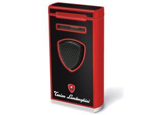 Tonino Lamborghini TTR005007 Tonino Lamborghini Pergusa Black And Red Torch Flame Lighter Tonino Lamborghini TTR005007 Tonino Lamborghini Pergusa Black And Red Torch Flame Lighter