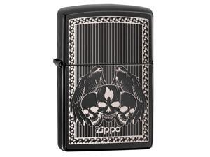 Zippo zippo28678 Zippo Zippo Skulls Ebony Windproof Lighter Zippo zippo28678 Zippo Zippo Skulls Ebony Windproof Lighter