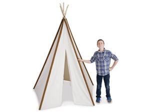 PACIFIC PLAY TENTS 39615 COTTON CANVAS 8 FT TEE PEE PACIFIC PLAY TENTS 39615 COTTON CANVAS 8 FT TEE PEE