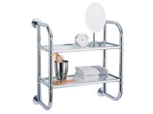 Neu Home 16738 2 Tier Bath Shelf Chrome Neu Home 16738 2 Tier Bath Shelf Chrome