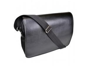 Royce Leather 763-BLACK-2 Kensington Messenger Bag - Black Royce Leather 763-BLACK-2 Kensington Messenger Bag - Black