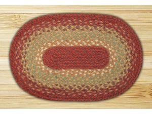 Capitol Importing 00-104 Burg-Maroon-Sunflower - 10 in. x 15 in. Oval Swatch Capitol Importing 00-104 Burg-Maroon-Sunflower - 10 in. x 15 in. Oval Swatch