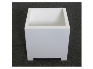 Sunscape SP1L-White Square Planter Box - White - Large Sunscape SP1L-White Square Planter Box - White - Large
