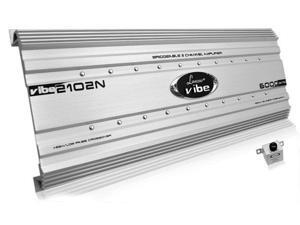Sound Around-Lanzar Audio VIBE2102N Vibe 6000 Watt 2-Channel Mosfet Amplifier Sound Around-Lanzar Audio VIBE2102N Vibe 6000 Watt 2-Channel Mosfet Amplifier
