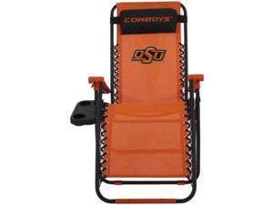 Comfy Feet OKSZGC Oklahoma State Synthetic Fabric Zero Gravity Chair Comfy Feet OKSZGC Oklahoma State Synthetic Fabric Zero Gravity Chair