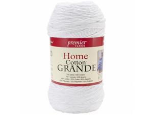 Home Cotton Grande Yarn-Solid-White Home Cotton Grande Yarn-Solid-White