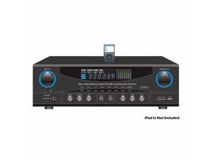 SOUND AROUND-PYLE INDUSTRIES PT4601AIU 800 Watts Stereo Receiver AM-FM Tuner-USB-SD-Ipod Docking Station and Subwoofer Control SOUND AROUND-PYLE INDUSTRIES PT4601AIU 800 Watts Stereo Receiver AM-FM Tuner-USB-SD-Ipod Docking Station and Subwoofer Control