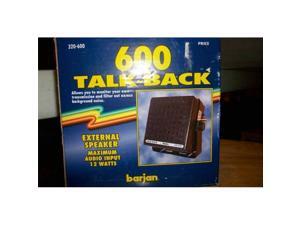 Barjan 320600 Talk Back CB Radio External Speaker 12W Bulk Barjan 320600 Talk Back CB Radio External Speaker 12W Bulk